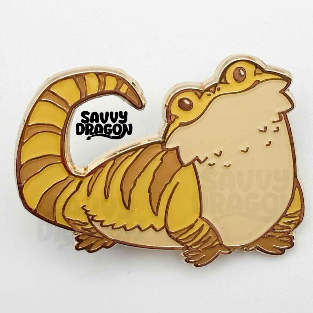 Bearded Dragon Enamel Pin