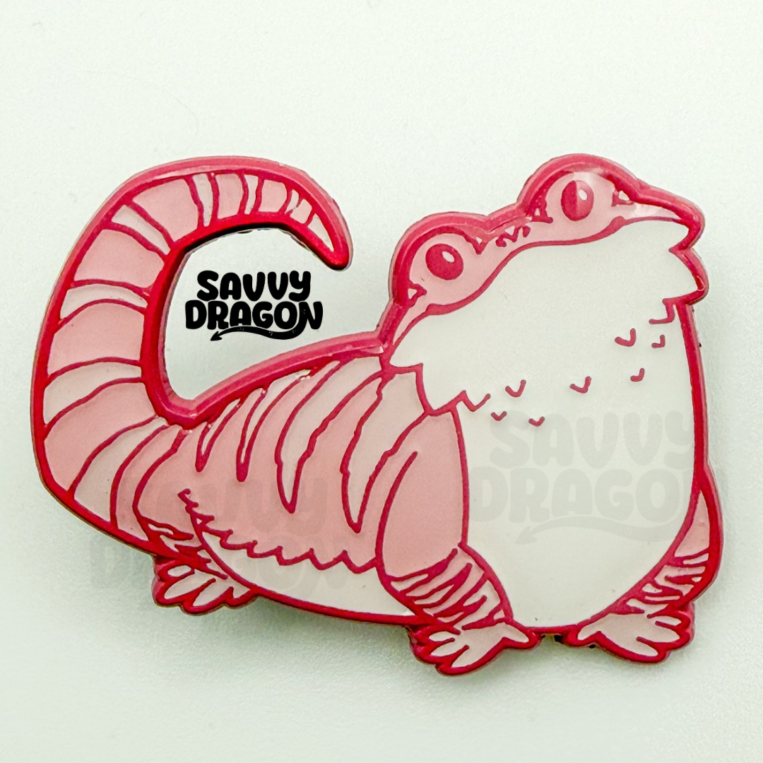 Bearded Dragon Enamel Pin