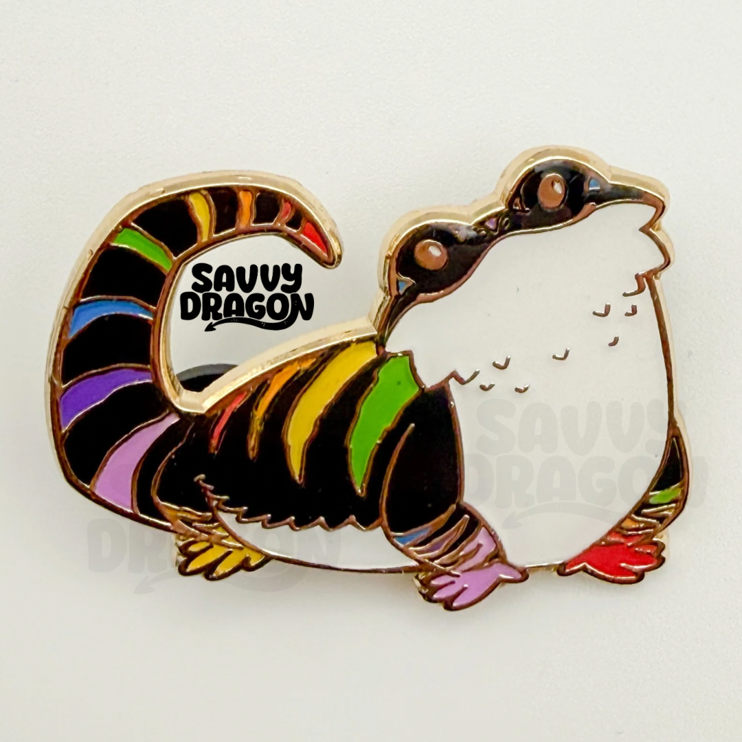 Bearded Dragon Enamel Pin
