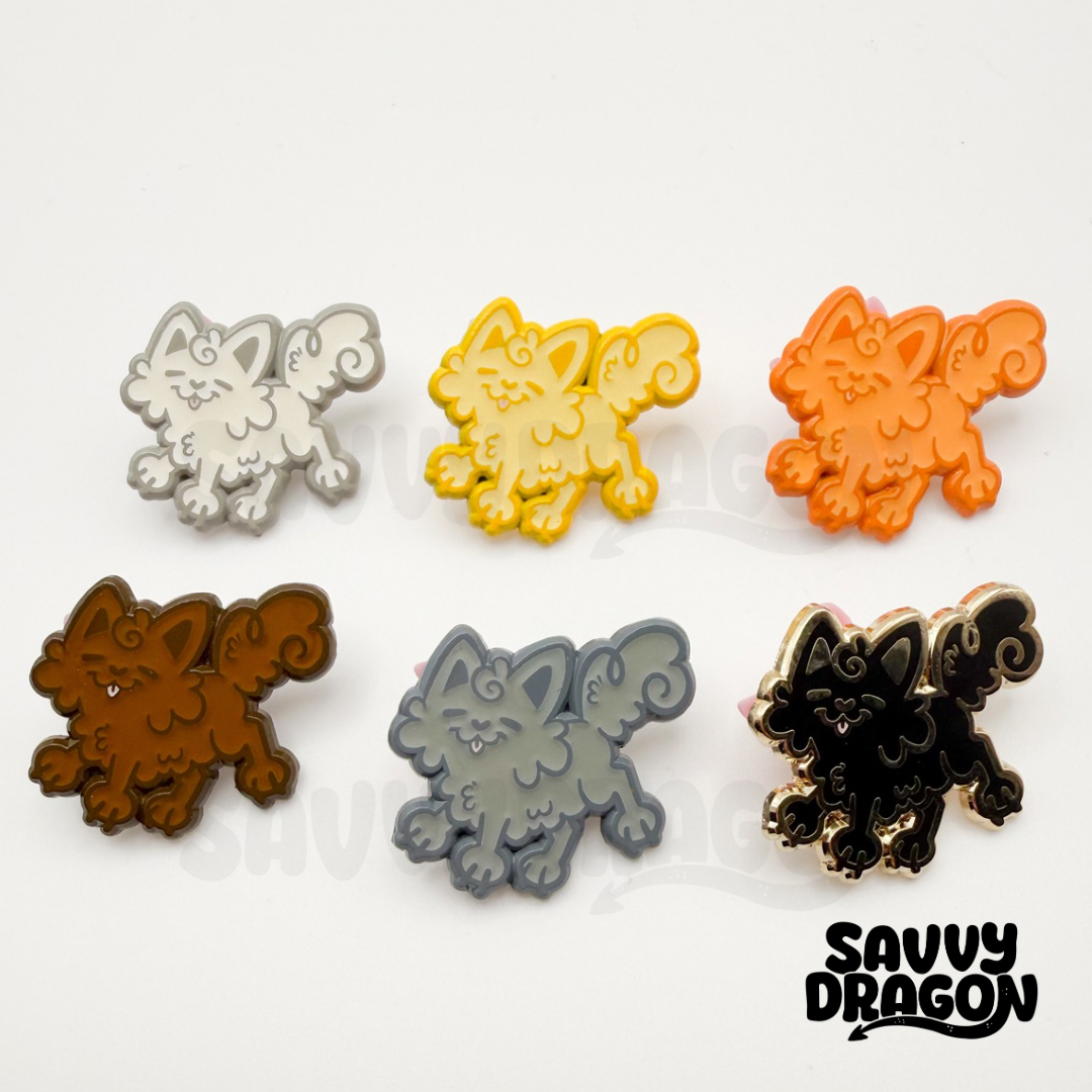 Tiny Cats Enamel Pins