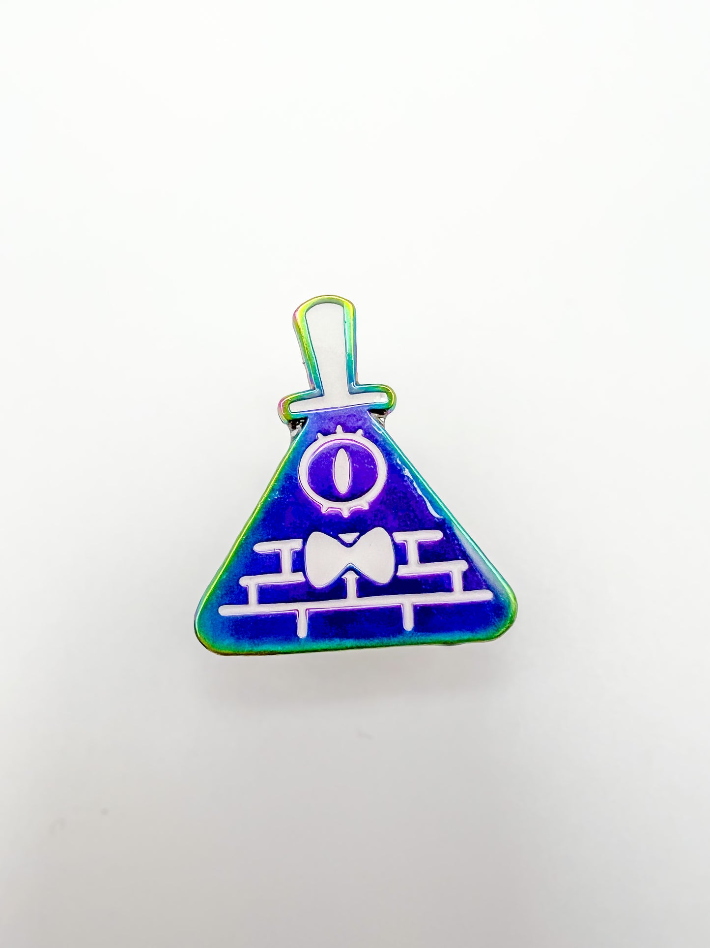 Bill Cipher - Weirdmageddon - Hard Enamel Pin Gravity Falls Adorable triangle pyramid stylized abstract cute simple