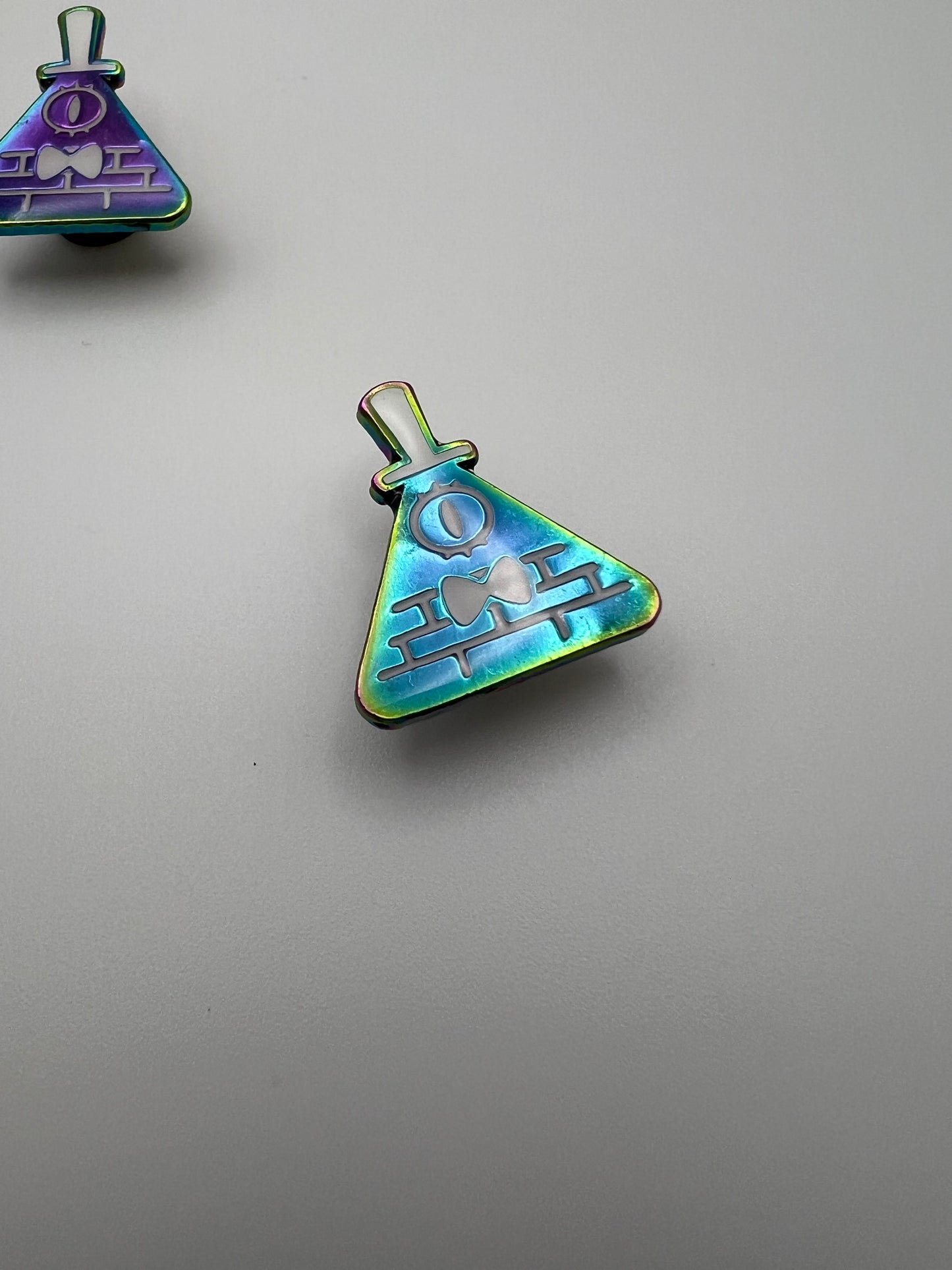 Bill Cipher - Weirdmageddon - Hard Enamel Pin Gravity Falls Adorable triangle pyramid stylized abstract cute simple