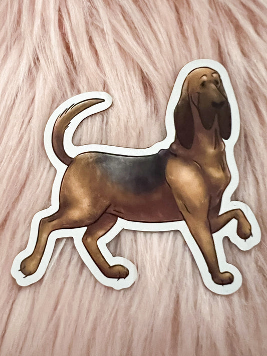 Bloodhound Magnet - dog lover gift decoration fridge cute