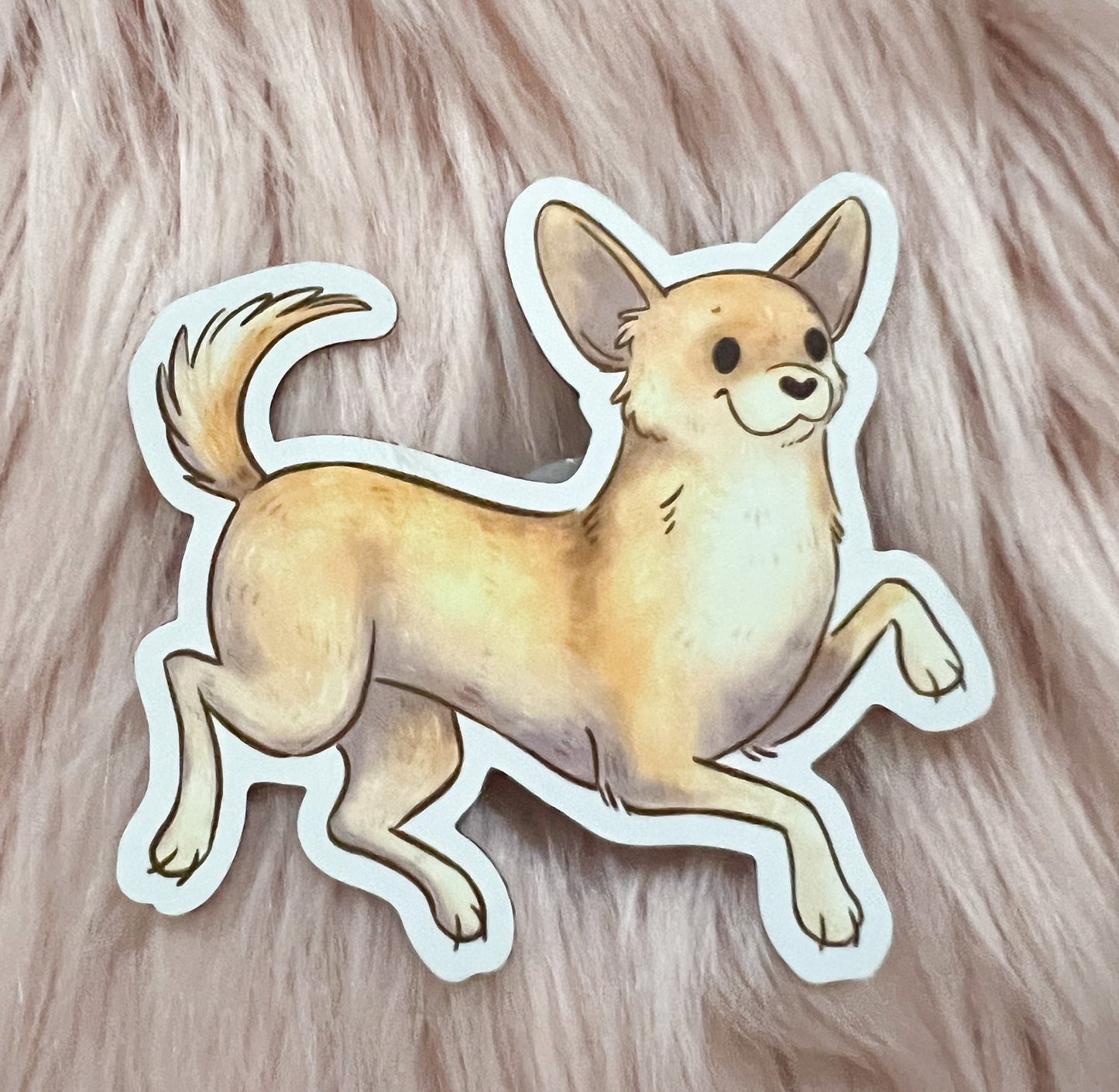 Chihuahua Magnet - dog lover gift decoration fridge cute adorable kawaii