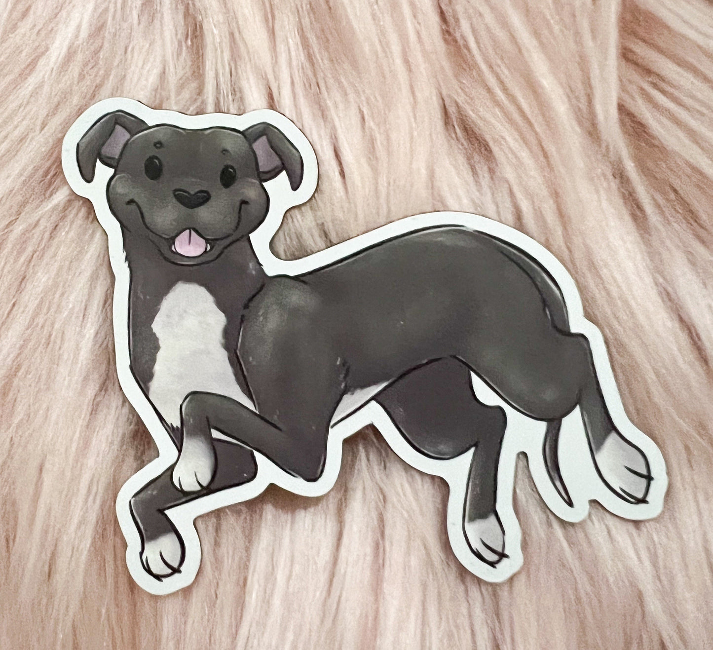 Staffie pittbull pittie Magnet - dog lover gift decoration fridge cute adorable kawaii rescue adopt Staffordshire terrier